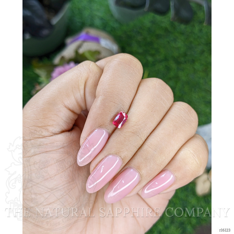 1.03 Ct. Pinkish Red Ruby from Mozambique