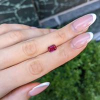 2.00 Ct. Pinkish Red Ruby from Mozambique Life Style