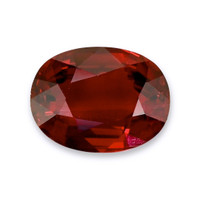 2.71 Ct. Orangish Red Ruby from Mozambique Video