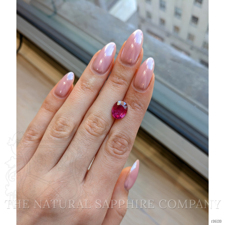 5.30 Ct. Pinkish Red Ruby from Mozambique