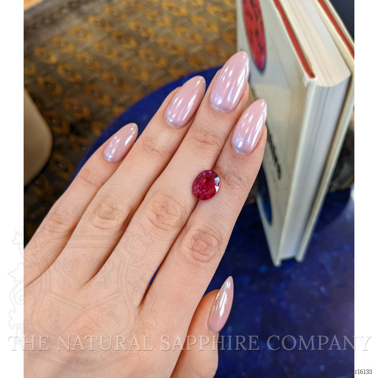 5.30 Ct. Pinkish Red Ruby from Mozambique
