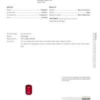 3.05 Ct. Ruby from Burma (Myanmar) Scan Report