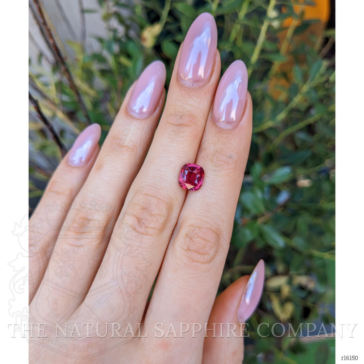 3.07 Ct. Purplish Red Ruby from Mozambique