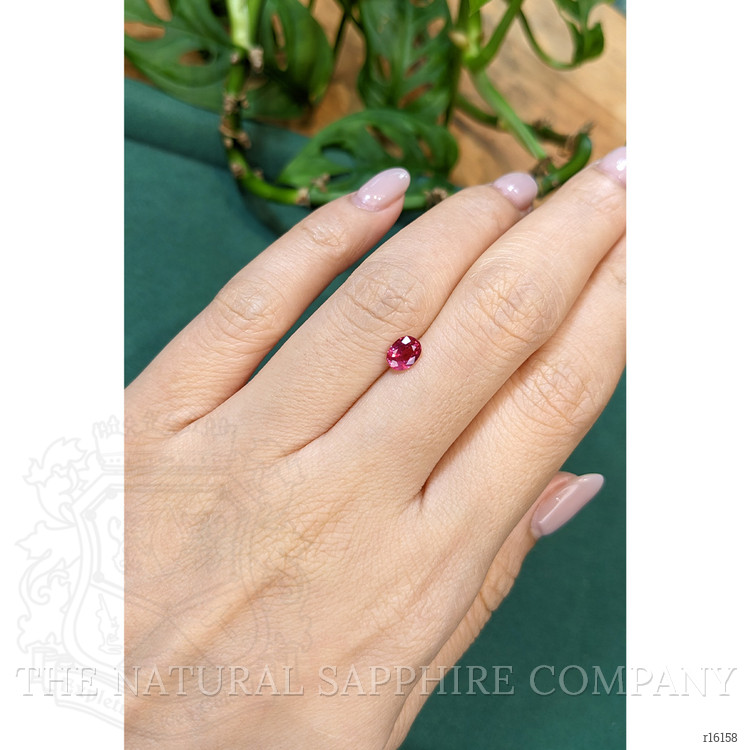 0.68 Ct. Pinkish Red Ruby from Mozambique