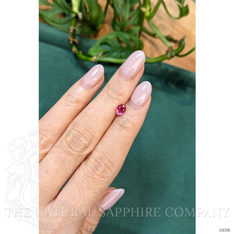 0.68 Ct. Pinkish Red Ruby from Mozambique