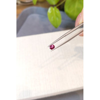 0.56 Ct. Pinkish Red Ruby from Mozambique Life Style