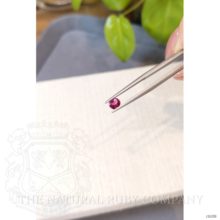0.56 Ct. Pinkish Red Ruby from Mozambique