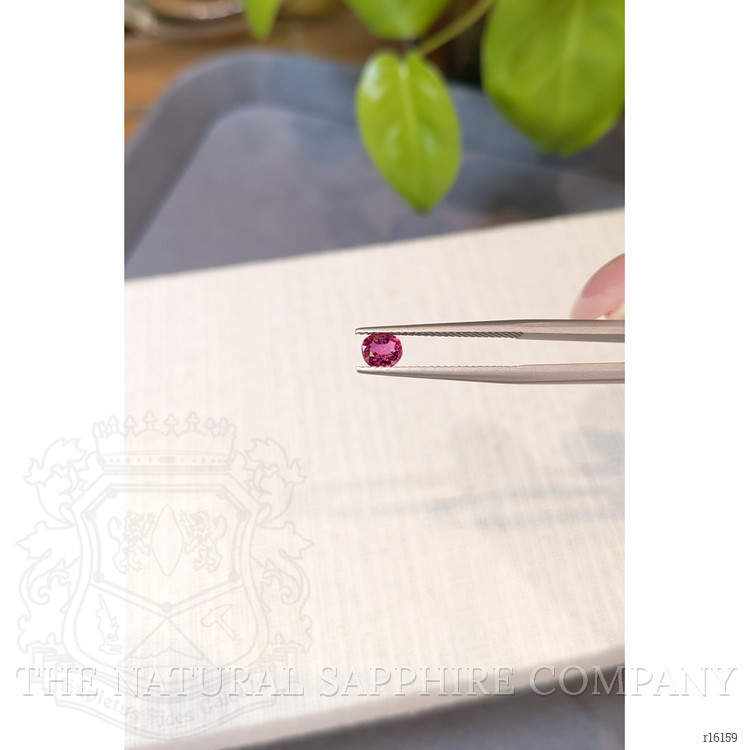 0.56 Ct. Pinkish Red Ruby from Mozambique