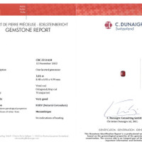 3.01 Ct. Ruby from Mozambique Scan Report