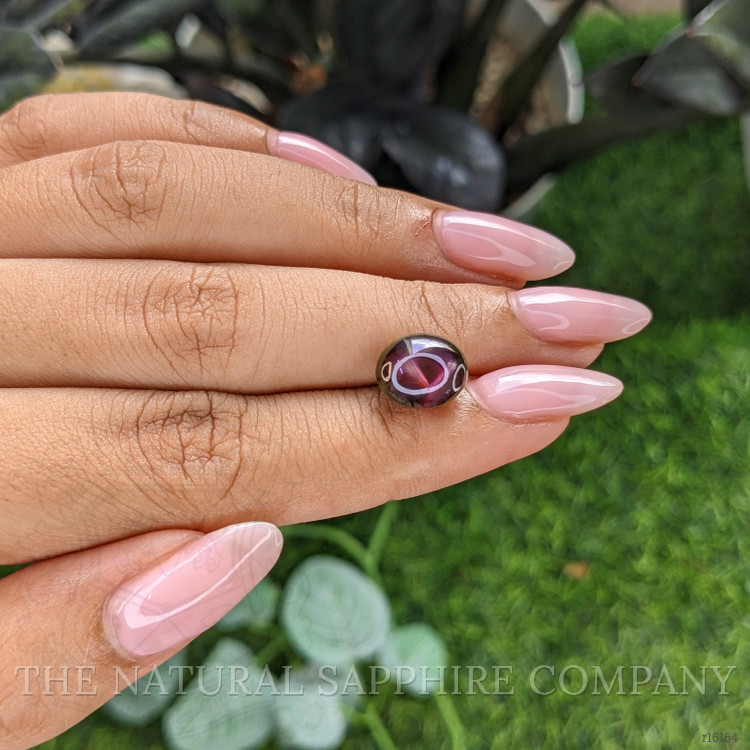 6.57 Ct. Purplish Red Star Ruby from Tanzania
