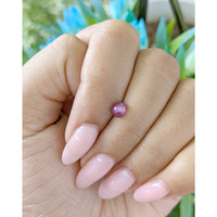 0.79 Ct. Purplish Red Star Ruby from Tanzania Life Style