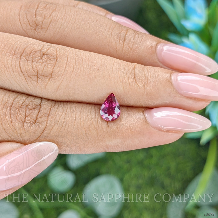 1.06 Ct. Purplish Red Ruby from Tanzania