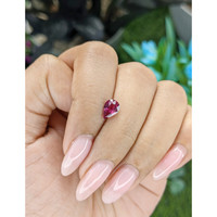 1.06 Ct. Purplish Red Ruby from Tanzania Life Style