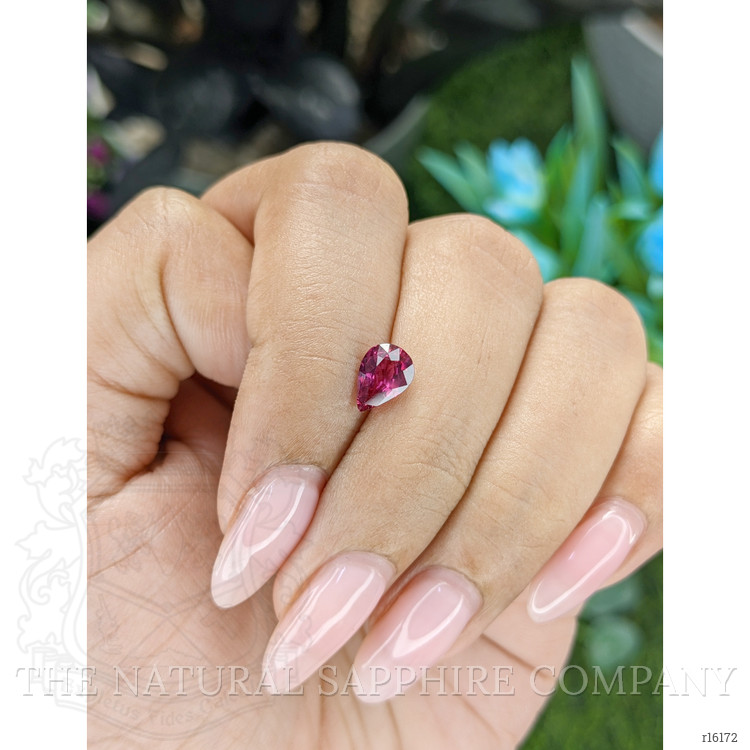 1.06 Ct. Purplish Red Ruby from Tanzania