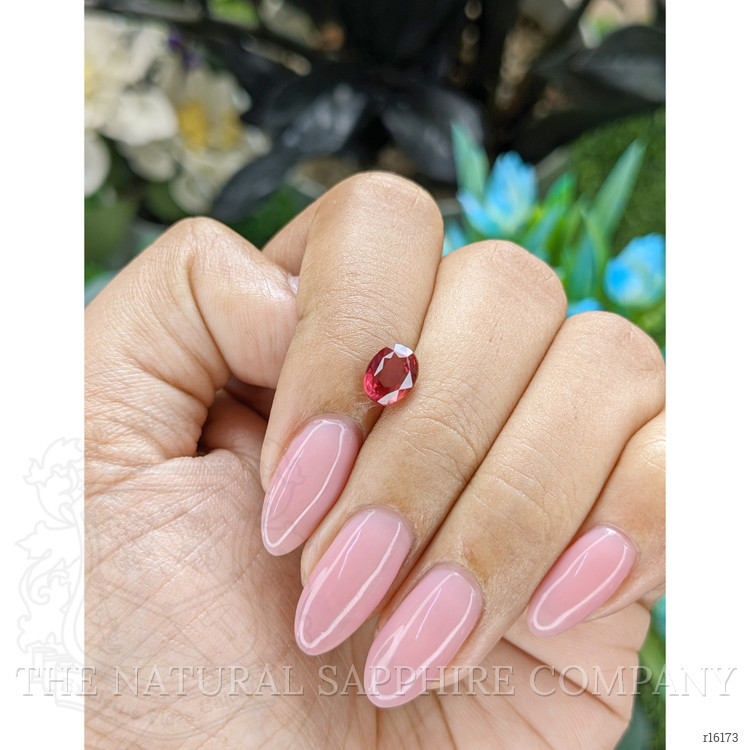 1.50 Ct. Pinkish Red Ruby from Tanzania