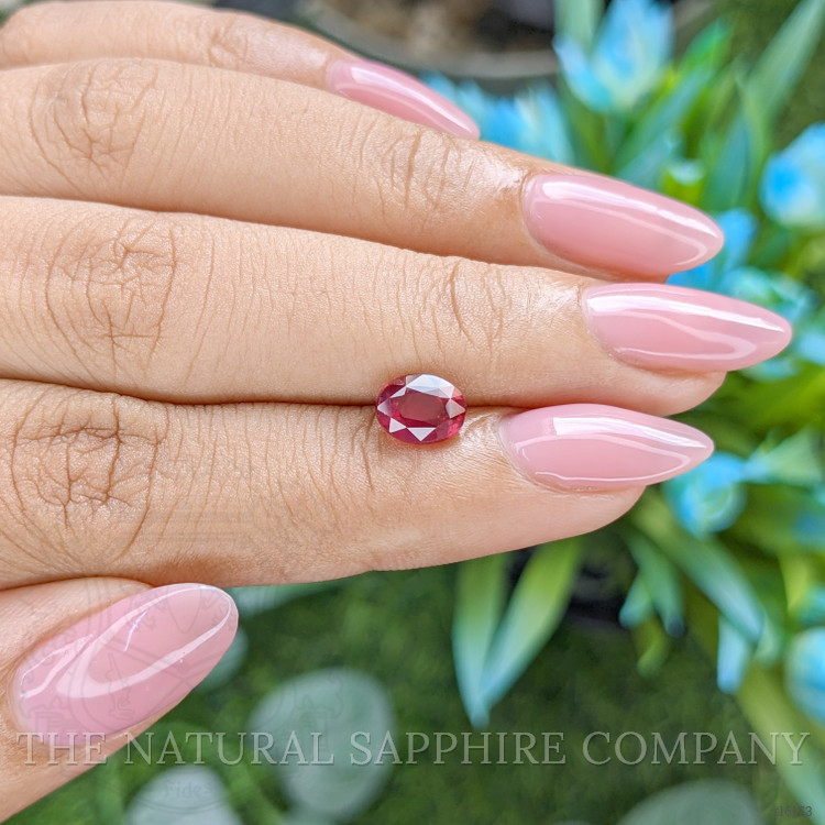 1.50 Ct. Pinkish Red Ruby from Tanzania