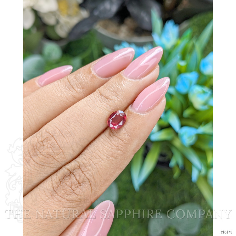 1.50 Ct. Pinkish Red Ruby from Tanzania