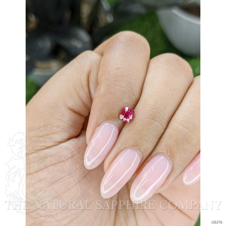0.62 Ct. Pinkish Red Ruby from Mozambique