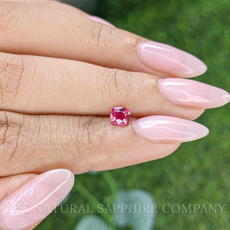 0.62 Ct. Pinkish Red Ruby from Mozambique