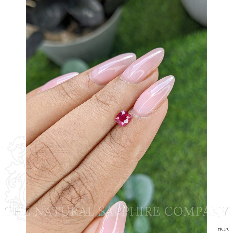 0.62 Ct. Pinkish Red Ruby from Mozambique