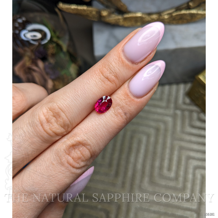 2.05 Ct. Pinkish Red Ruby from Mozambique