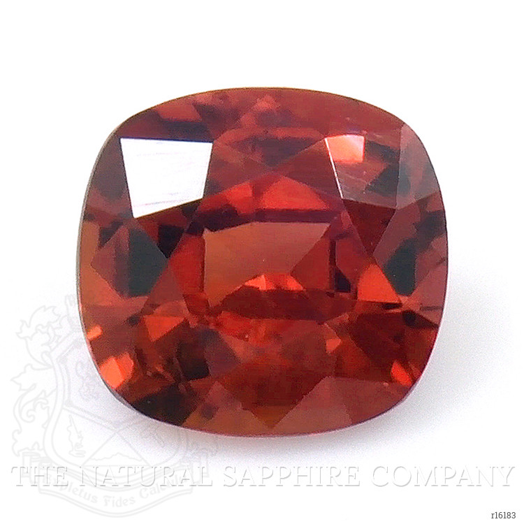 0.24 Ct. Orangish Red Ruby from Burma (Myanmar)