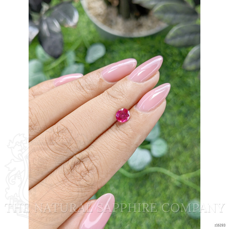 0.68 Ct. Pinkish Red Ruby from Mozambique