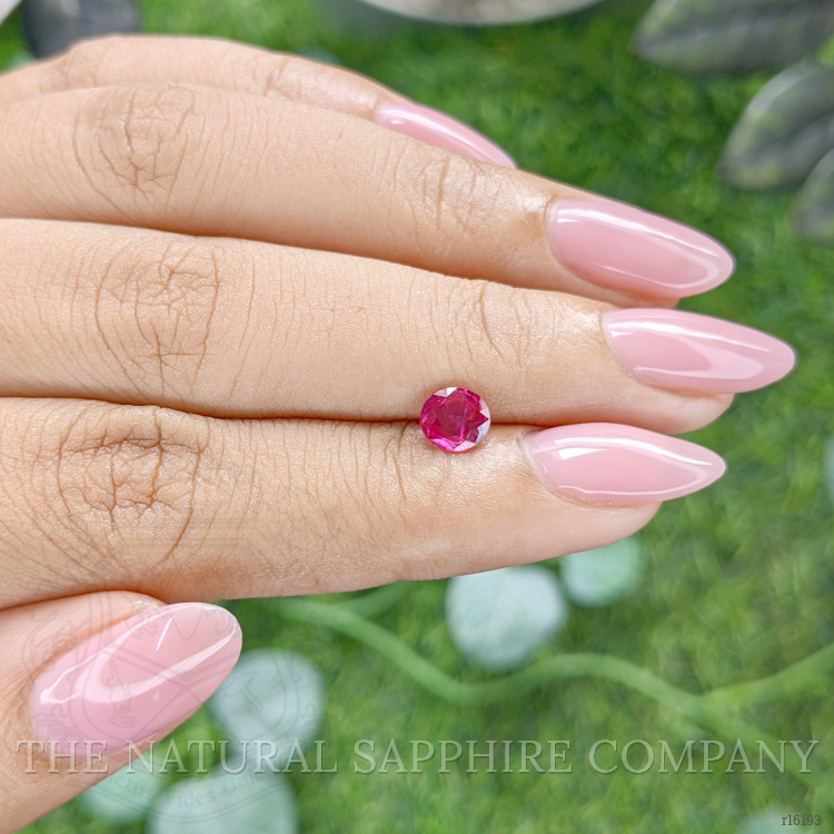 0.68 Ct. Pinkish Red Ruby from Mozambique