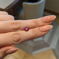 1.95 Ct. Cabochon Ruby from Mozambique Life Style