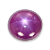2.57 Ct. Purplish Red Star Ruby from Mozambique Video