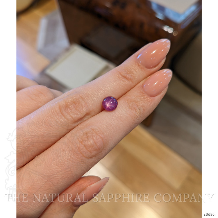 2.57 Ct. Purplish Red Star Ruby from Mozambique