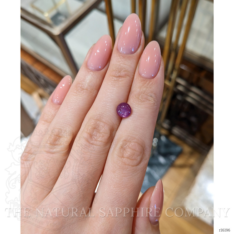 2.57 Ct. Purplish Red Star Ruby from Mozambique