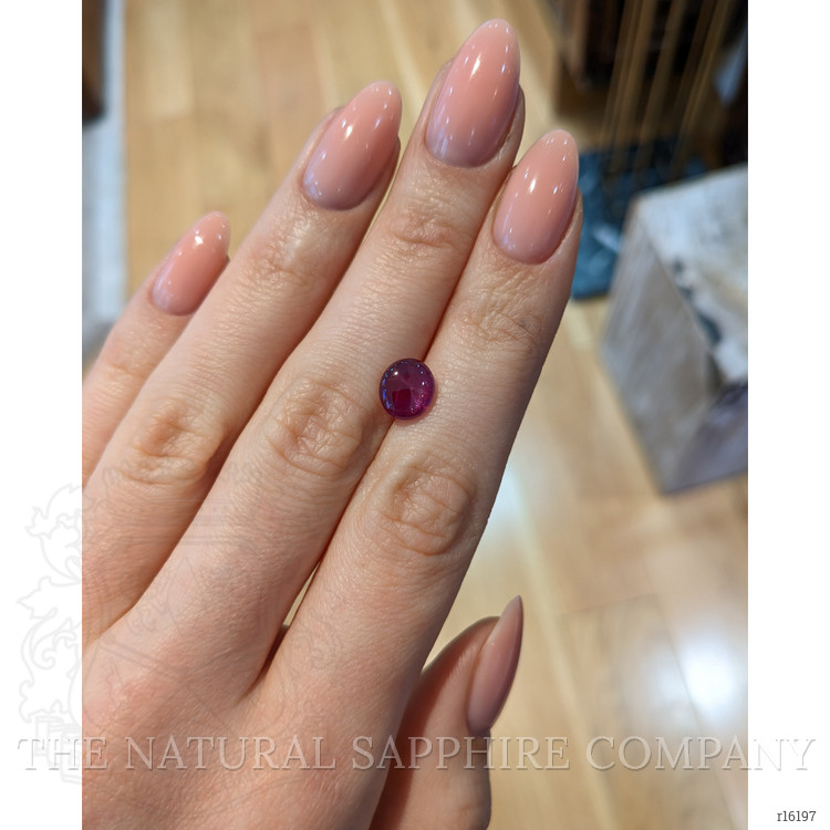 2.78 Ct. Purplish Red Star Ruby from Mozambique