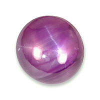 3.83 Ct. Purplish Red Star Ruby from Mozambique Video