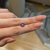 4.32 Ct. Purplish Red Star Ruby from Mozambique Life Style