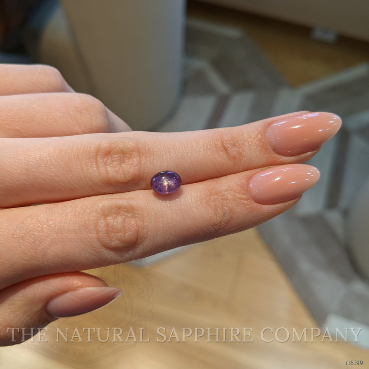 4.32 Ct. Purplish Red Star Ruby from Mozambique