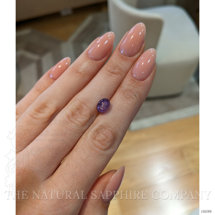 4.32 Ct. Purplish Red Star Ruby from Mozambique