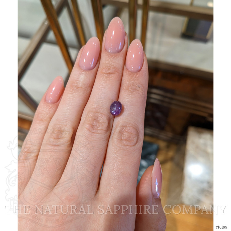 4.32 Ct. Purplish Red Star Ruby from Mozambique