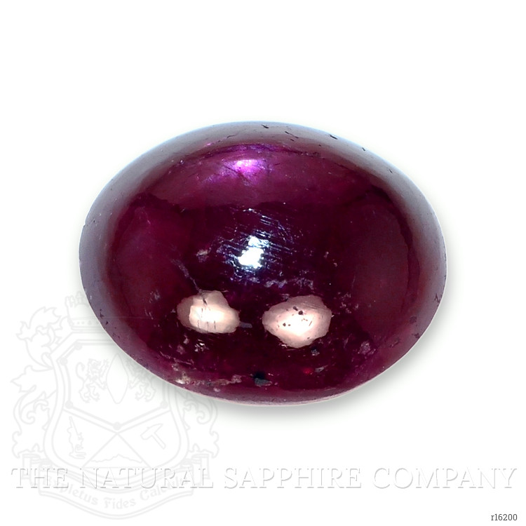5.83 Ct. Purplish Red Star Ruby from Mozambique