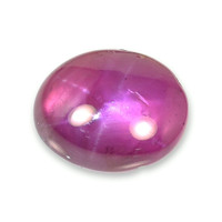 5.93 Ct. Purplish Red Star Ruby from Mozambique Video