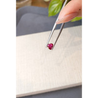0.82 Ct. Pinkish Red Ruby from Thailand Life Style