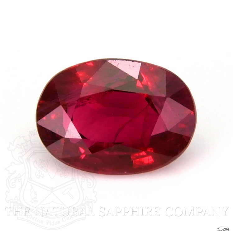 0.70 Ct. Purplish Red Ruby from Burma (Myanmar)