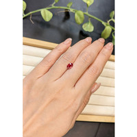 1.03 Ct. Purplish Red Ruby from Burma (Myanmar) Life Style
