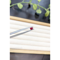 0.49 Ct. Pinkish Red Ruby from Burma (Myanmar) Life Style