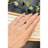 1.07 Ct. Purplish Red Ruby from Burma (Myanmar) Life Style