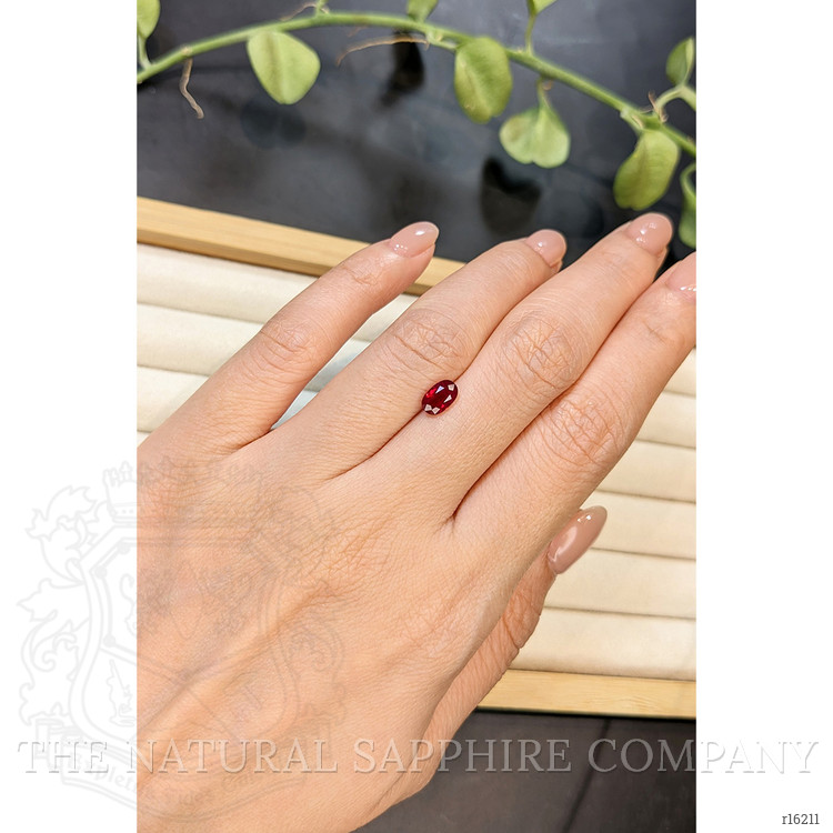 1.07 Ct. Purplish Red Ruby from Burma (Myanmar)