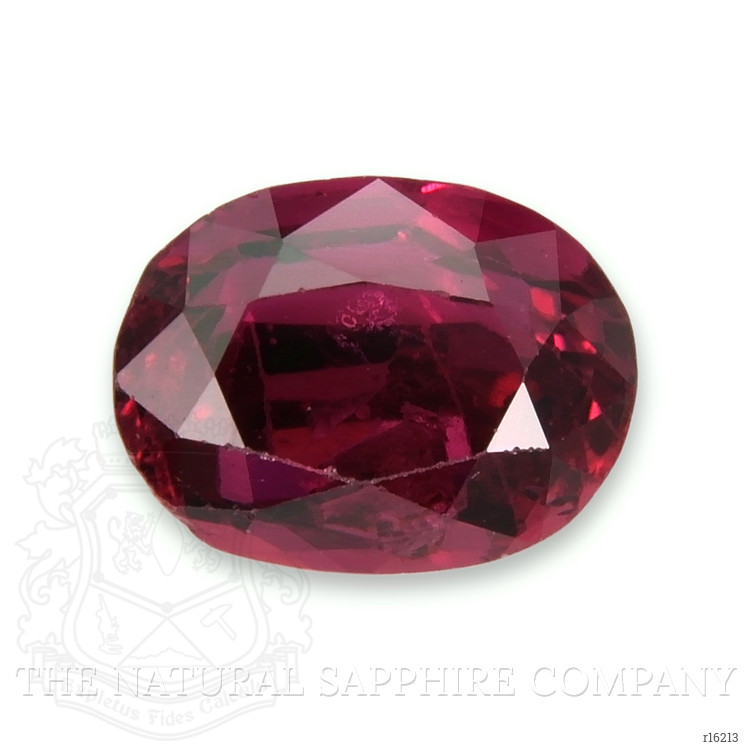 2.10 Ct. Purplish Red Ruby from Thailand
