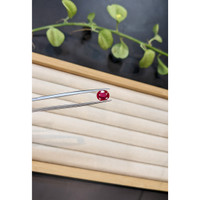 1.82 Ct. Pinkish Red Ruby from Burma (Myanmar) Life Style