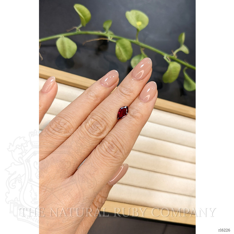 1.27 Ct. Purplish Red Ruby from Mozambique