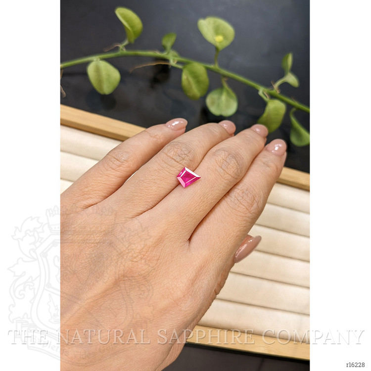 1.53 Ct. Pinkish Red Ruby from Mozambique
